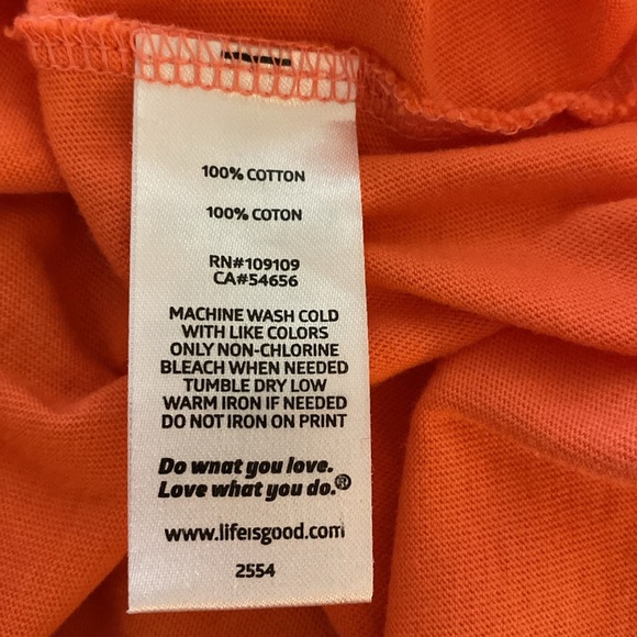 Life is Good Kids Crusher Tee Hello Sunshine ☀️ Size Large - Picture 6 of 8